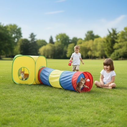 Taşınabilir Büyük Boy Kedi Sarayı. 2 Parça