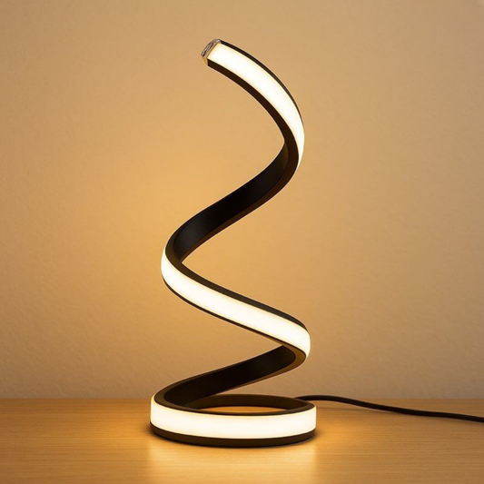 Kıvrımlı Spiral Gece Lambası