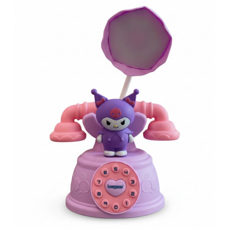 Kuromi Figürlü Şarjlı Masa Lambası