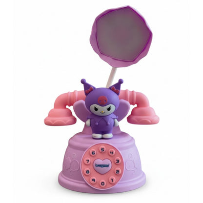 Kuromi Figürlü Şarjlı Masa Lambası